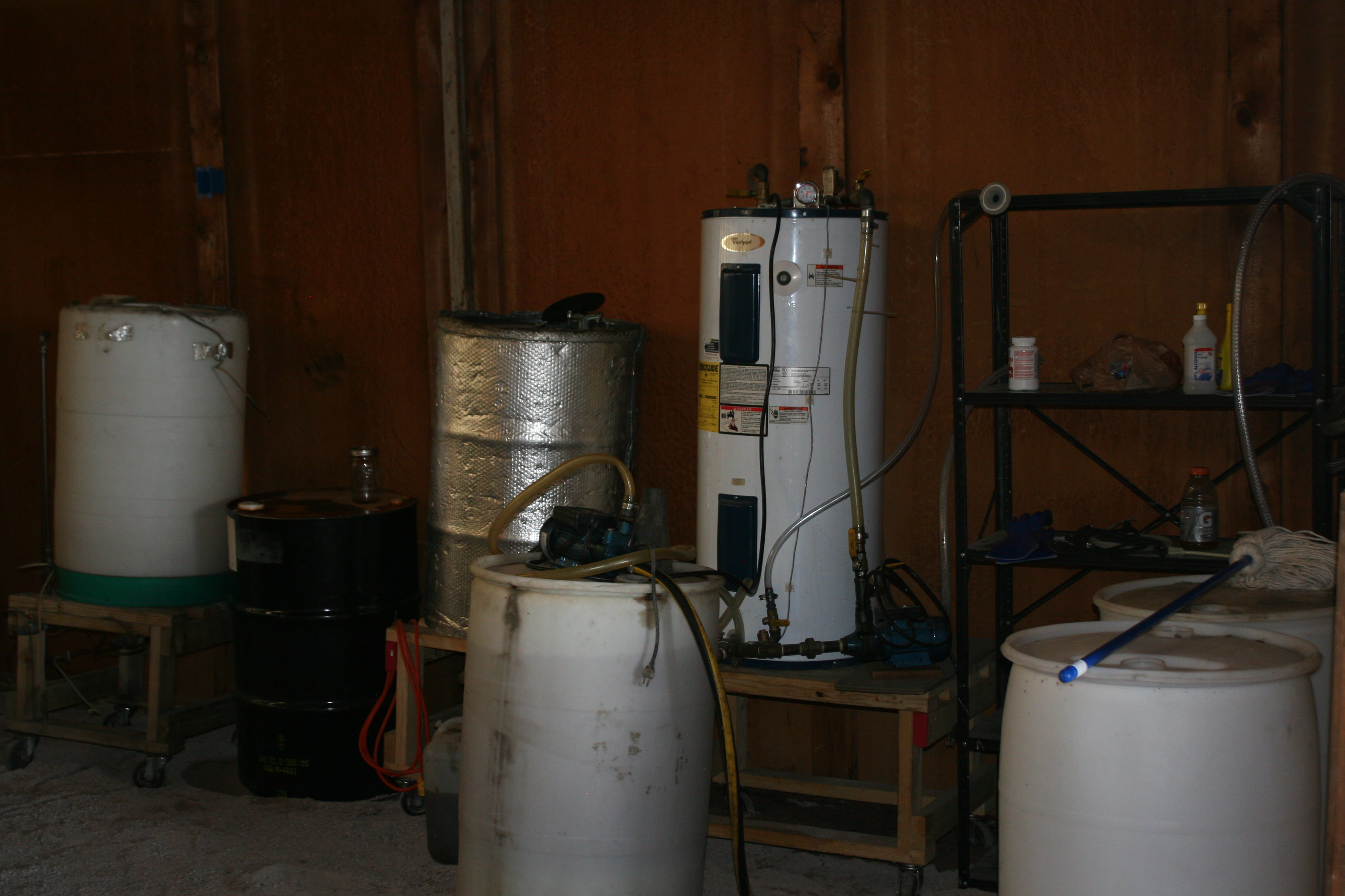 Small Scale Biodiesel Processing Plant