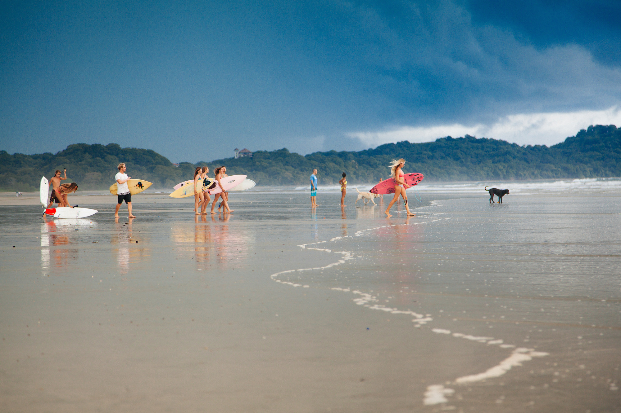 Playa Guiones Surfers, Nosara, Costa Rica