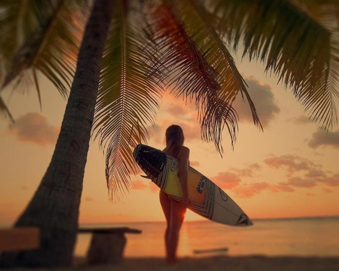 sunset surf package