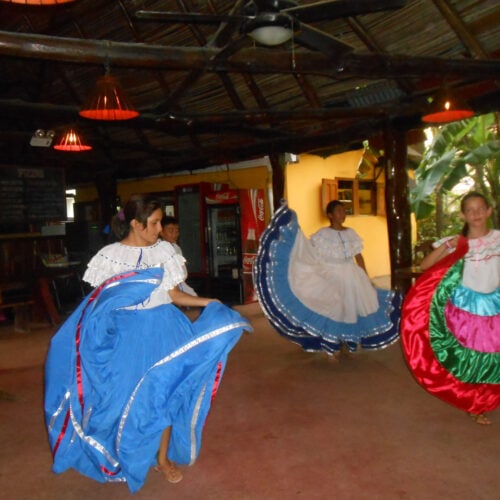 Costa Rica Culture and dancing for Safari guests