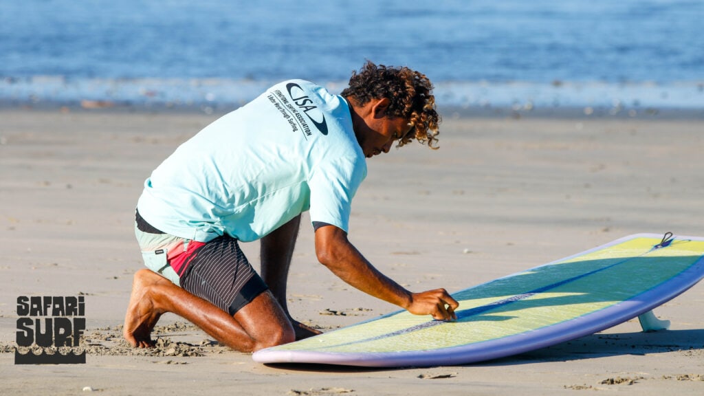 Safari Surf Schools instructors are all certified surf coaches and lifeguard certified