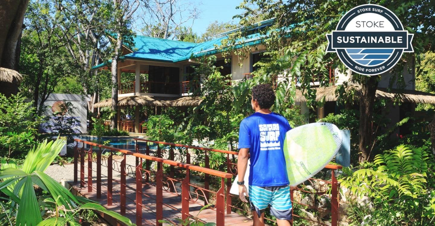 Safari Surf School is the only surf school in the world that is certified as sustainable